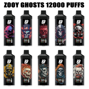 Pratique pour transporter les e-cigarettes jetables ZOOY GHOSTS 12000 PUFFS 