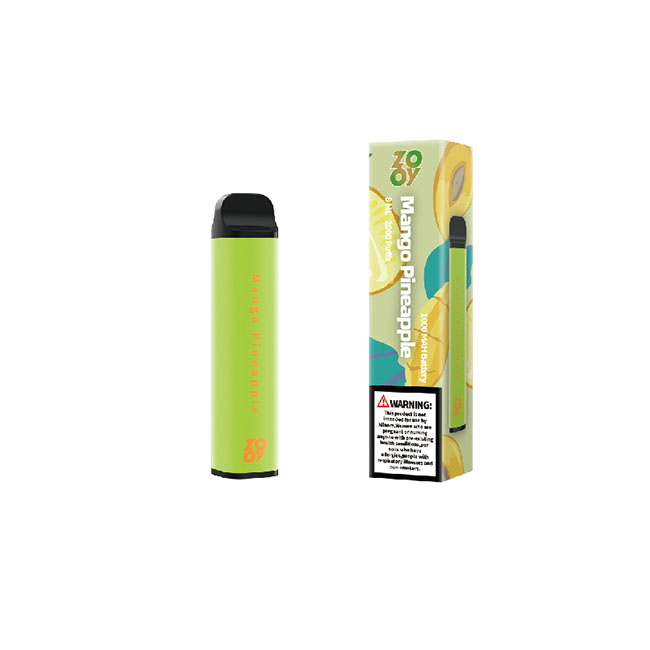 ZOOY VAPE Multiples saveurs ZOOY 2000 bouffées