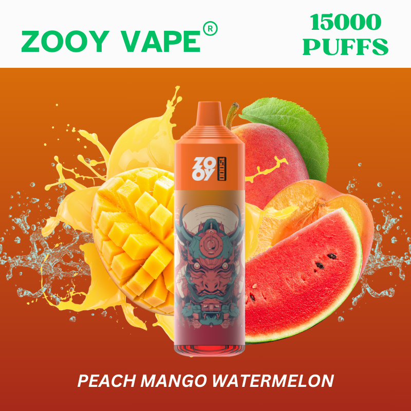 Light Square 2%Nic CBD Vape ZOOY KING 15000 bouffées Entrepôts européens